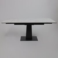 Lepremo AV 2119 МДФ+керамика раздвижной 1200-1800x800 (белый глянцевый Carla Larkin/черный) Image #7