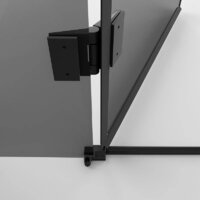 Niagara NG-2831-34BLACK 90x195 (черный матовый/тонированное стекло) Image #4