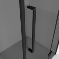 Niagara NG-2831-34BLACK 90x195 (черный матовый/тонированное стекло) Image #2