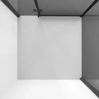 Niagara NG-2831-34BLACK 90x195 (черный матовый/тонированное стекло) Image #9