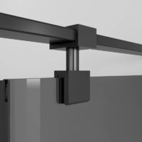 Niagara NG-2831-34BLACK 90x195 (черный матовый/тонированное стекло) Image #6