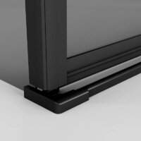 Niagara NG-2831-34BLACK 90x195 (черный матовый/тонированное стекло) Image #8