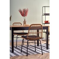 Halmar Greg 124-168/74 (дуб вотан/черный) Image #9