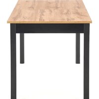 Halmar Greg 124-168/74 (дуб вотан/черный) Image #2