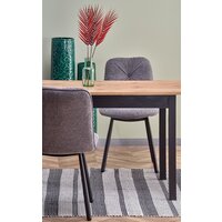 Halmar Greg 124-168/74 (дуб вотан/черный) Image #8