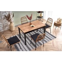 Halmar Greg 124-168/74 (дуб вотан/черный) Image #10