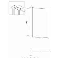Deante Alpinia 80 KGA 072P (хром/прозрачное) Image #2
