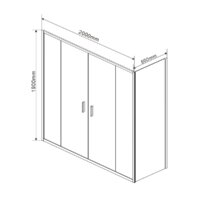 Vincea Garda VSR-1G28020CL (хром/прозрачное) Image #6