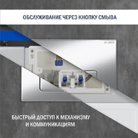 Lauter Square 214903 с кнопкой 219701F (квадратная, хром) Image #23