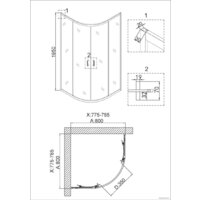 Niagara NG-6886-08 80x80 (черный) Image #3
