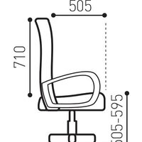 Brabix Solid HD-005 (кожзам, черный) Image #11