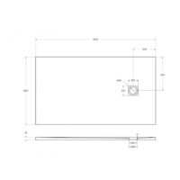BelBagno TRAY-MR-UNO-AH-160/90-35-W 160x90 Image #7