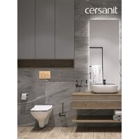 Cersanit Carina New Clean On с инстал. Link Pro (с кнопкой Twins 63524 золото матовый) Image #15