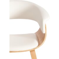 TetChair Vimta дерево/металл/экокожа (белый) Image #6