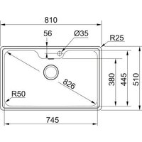 Franke BCX 610-81 101.0689.879 (стальной) Image #2