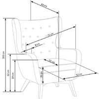 Halmar Marvel (темно-зеленый/черный) Image #2