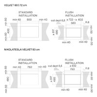 Elica Nikolatesla Velvet BL/A/60 PRF0196869 Image #4