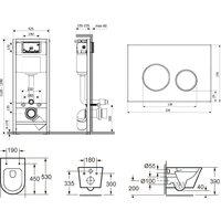 Lavinia Boho Relfix Biore Rimless 6 в 1 75110185 (greek black иск. камень) Image #2