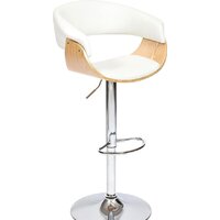 TetChair Vimta mod.4021S (белый/натуральный/хром)