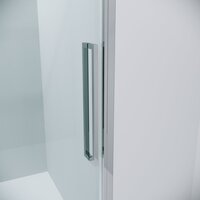 Grossman Cosmo 100x90x195 120.K33.02.1090.10.00 (хром/прозрачное стекло) Image #2