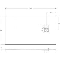 BelBagno TRAY-MR-UNO-AH-160/90-35-W-CR 160x90 Image #8