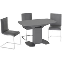 Трия Портофино СМ(ТД)-105.02.11(1) (серый/стекло серое матовое Lux) Image #2