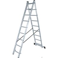 Новая высота NV 122 алюминиевая двухсекционная 2x7 ступеней Image #2