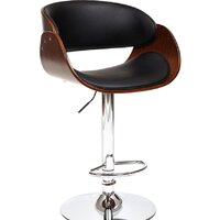 TetChair Lando mod.4036 (черный/орех/хром)