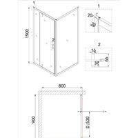 Niagara NG-83-9AB-A80B 90x80 Image #5
