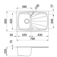 Elleci Living 300 Bianco Titano 68 Image #2