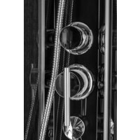 Saniteco SNT-90 90х90 (черный/прозрачное стекло) Image #6