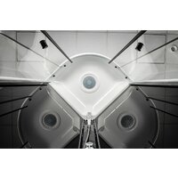 Saniteco SNT-90 90х90 (черный/прозрачное стекло) Image #3