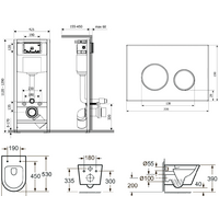Lavinia Boho Relfix Biore Rimless 6 в 1 77050186 (хром пластик) Image #2