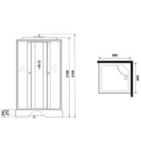 Niagara Eco E90/26Q/TN 90x90x215 Image #13