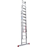 Новая высота NV 523 трёхсекционная индустриальная 3x10 ступеней Image #6