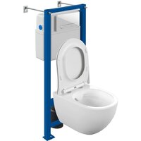 Cersanit Brasko Smart CO DPL EO Slim + Vector 68304 (c кнопкой Estetica белый) Image #2