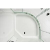 Saniteco SNT-88 90х90 (белый/прозрачное стекло) Image #4