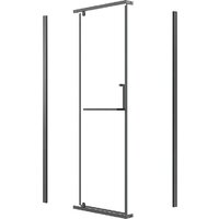 Grossman Pragma 110x90x195 120.K33.03.1190.42.00 (графит сатин/стекло прозрачное) Image #1