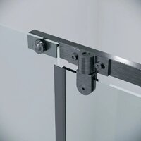 Grossman Pragma 110x90x195 120.K33.03.1190.42.00 (графит сатин/стекло прозрачное) Image #6