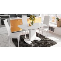 Трия Портофино СМ(ТД)-105.02.11(1) (белый глянец/стекло белое) Image #3