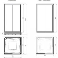 Radomir 110 1-03-6-0-0-1200 (прозрачное стекло) Image #2