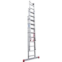 Новая высота NV 523 трёхсекционная индустриальная 3x9 ступеней Image #3