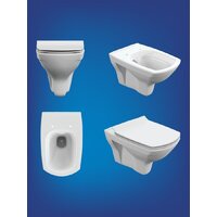 Cersanit Carina New Clean On с инстал. Link Pro (с кнопкой Corner 64077 белый) Image #8