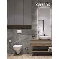 Cersanit Carina New Clean On с инстал. Link Pro (с кнопкой Corner 64077 белый) Image #13