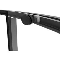 Niagara NG-6825-34BLACK 80x80x195 (черный матовый/прозрачное стекло) Image #6