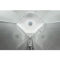 Saniteco SNT-86 90х90 (серый/матовое стекло) Image #3