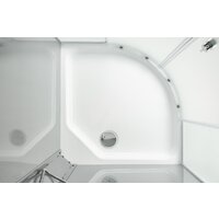 Saniteco SNT-86 90х90 (серый/матовое стекло) Image #4