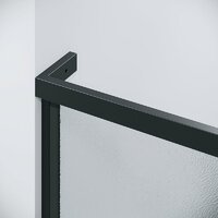 Grossman Pragma 120x90x195 120.K33.03.1290.21.02 (черный матовый/стекло шиншилла) Image #6