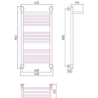 Сунержа Богема с полкой+ 800х400 071-0223-8040 Image #3