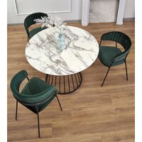 Halmar Brodway 110 (белый мрамор/черный) Image #10